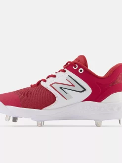 New Balance Crimson L3000v6 Metal Spikes 9 New Balance Crimson L3000v6 Metal Spikes -Baseballism shop l3000bc6 3