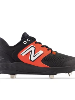 New Balance Black/Orange L3000v6 Metal Spikes