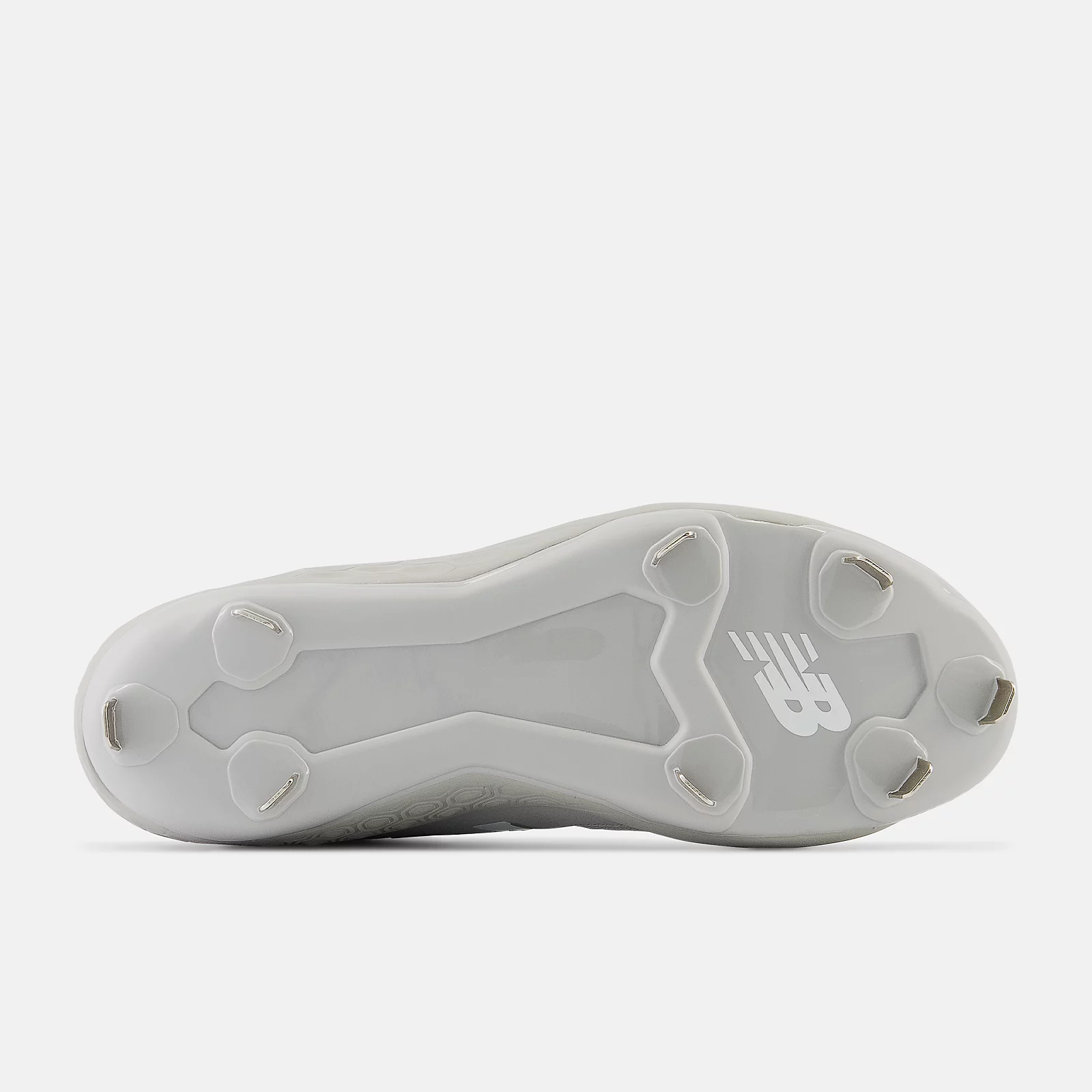 New Balance Grey/White L3000v6 Metal Spikes 7 New Balance Grey/White L3000v6 Metal Spikes - Image 5