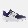 New Balance Navy/White L3000v6 Metal Spikes 2 New Balance Navy/White L3000v6 Metal Spikes -Baseballism shop l3000tn6 1