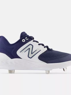 New Balance Navy/White L3000v6 Metal Spikes