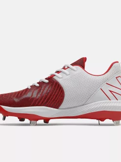 New Balance – Red/White FuelCell 4040v6 Metal Spikes (L4040TR6) -Baseballism shop l4040tr6 3