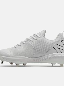 New Balance – White/Black FuelCell 4040v6 Metal Spikes (L4040TW6) -Baseballism shop l4040tw6 3