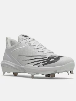 New Balance – White/Black FuelCell 4040v6 Metal Spikes (L4040TW6) -Baseballism shop l4040tw6 4