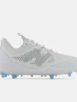 New Balance LCOMPv3 – White Hybrid Cleats