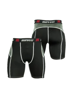 Marucci Adult Elite Padded Sliding Short Black