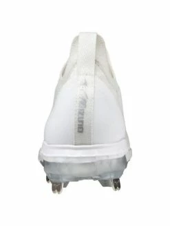 MIZUNO DOMINANT KNIT MEN’S METAL BASEBALL CLEAT - White -Baseballism shop mizuno mizuno dominant knit mens metal baseball cl 4