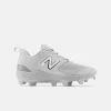 New Balance Grey PL3000v6 Molded Cleats -Baseballism shop pl3000g6 1