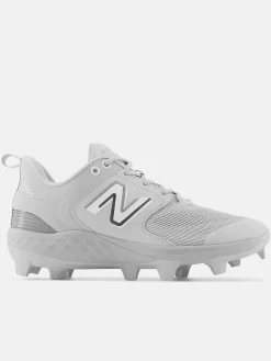 New Balance Grey PL3000v6 Molded Cleats