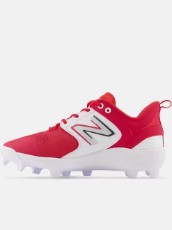 New Balance Red PL3000v6 Molded Cleats -Baseballism shop pl3000r6 3