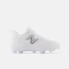 New Balance White PL3000v6 Molded Cleats -Baseballism shop pl3000w6 1 1