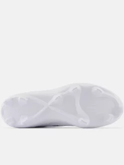 New Balance White PL3000v6 Molded Cleats -Baseballism shop pl3000w6 5 1