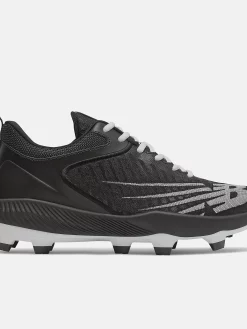 New Balance – Black/White FuelCell 4040v6 Molded Cleats (PL4040K6)