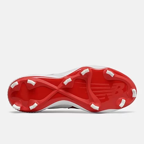 New Balance – Red/White FuelCell 4040v6 Molded Cleats (PL4040R6) 7 New Balance – Red/White FuelCell 4040v6 Molded Cleats (PL4040R6) - Image 5