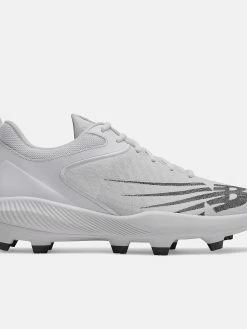 New Balance – White FuelCell 4040v6 Molded Cleats (PL4040W6)