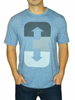 Baseballism 3 Up 3 Down Blue T-Shirt (Men’s)