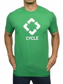 Baseballism – Cycle – Green T-Shirt (Men’s)