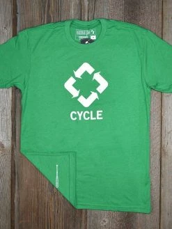 Baseballism – Cycle – Green T-Shirt (Men’s) -Baseballism shop products cycle 3