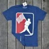 Baseballism Flag Man Navy T-Shirt (Men’s) -Baseballism shop products flag man 1 2
