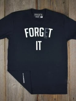 Baseballism – Forget The ‘E’ Black T-Shirt (Men’s) -Baseballism shop products forget it 3