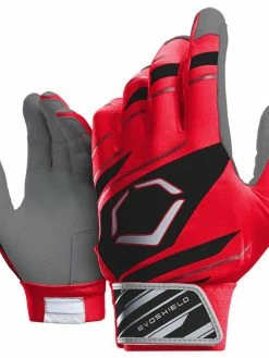 EvoShield Protective Batting Glove 2.0. – Adult – Speed Stripe Red/Black
