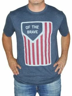 Baseballism Home Of The Brave T-Shirt (Men’s)