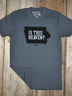 Baseballism – Is This Heaven – Grey T-Shirt (Men’s) -Baseballism shop products is this heaven 3