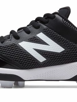 New Balance – Black/White Junior Low Rubber Baseball Cleats (J4040BK4) -Baseballism shop products j4040bk4 2