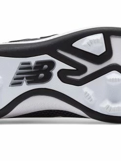 New Balance – Black/White Junior Low Rubber Baseball Cleats (J4040BK4) -Baseballism shop products j4040bk4 4