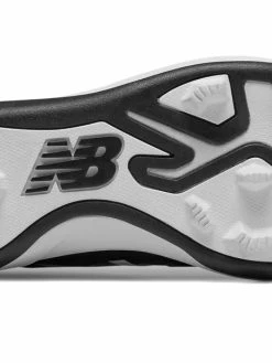 New Balance 4040v5 Youth Molded Cleats – Black/White (J4040BK5) -Baseballism shop products j4040bk5 4