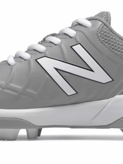 New Balance 4040v5 Youth Molded Cleats – Grey/White (J4040TG5) -Baseballism shop products j4040tg5 2