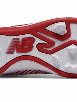 New Balance – Red/White Junior Low Rubber Baseball Cleats (J4040TR4) -Baseballism shop products j4040tr4 4