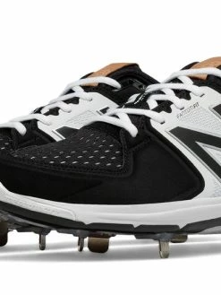 New Balance – Black/White Low-Cut 3000v3 Metal Spikes (L3000BK3)