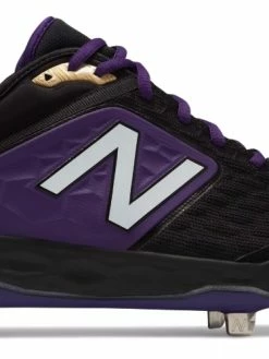 New Balance – Black/Purple Low-Cut L3000v4 Metal Spikes (L3000BP4)