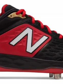 New Balance – Black/Red Low-Cut L3000v4 Metal Spikes (L3000BR4)