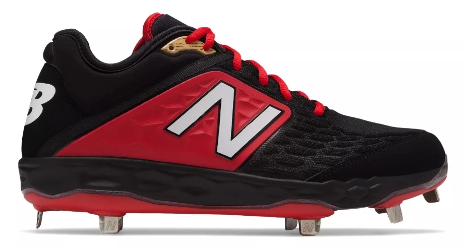 New Balance β Black/Red Low-Cut L3000v4 Metal Spikes (L3000BR4) 3 New Balance β Black/Red Low-Cut L3000v4 Metal Spikes (L3000BR4)