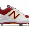 New Balance – Coumarin Pack Spikes – White/Burgundy/Gold (L3000MW3) -Baseballism shop products l3000mw3 1