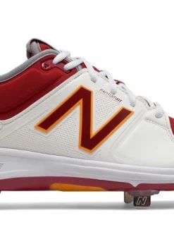New Balance – Coumarin Pack Spikes – White/Burgundy/Gold (L3000MW3)