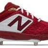New Balance – Cardinal/White Low-Cut L3000v4 Metal Spikes (L3000MW4) 1 New Balance – Cardinal/White Low-Cut L3000v4 Metal Spikes (L3000MW4) -Baseballism shop products l3000mw4 1