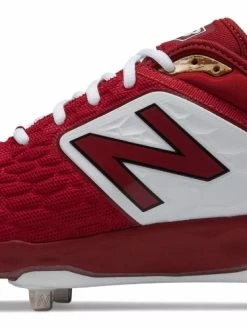 New Balance – Cardinal/White Low-Cut L3000v4 Metal Spikes (L3000MW4) -Baseballism shop products l3000mw4 2