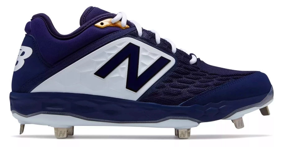 New Balance β Navy/White Low-Cut L3000v4 Metal Spikes (L3000TN4) 3 New Balance β Navy/White Low-Cut L3000v4 Metal Spikes (L3000TN4)