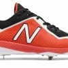 New Balance – Black/Orange 4040v4 Baseball Spikes (L4040BO4) 2 New Balance – Black/Orange 4040v4 Baseball Spikes (L4040BO4) -Baseballism shop products l4040bo4 1