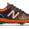 New Balance 4040v5 Metal Spikes – Black/Orange (L4040BO5)