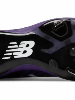 New Balance 4040v5 Metal Spikes – Black/Purple (L4040BP5) -Baseballism shop products l4040bp5 4