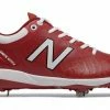 New Balance 4040v5 Metal Spikes – Cardinal/White (L4040MW5) -Baseballism shop products l4040mw5 1