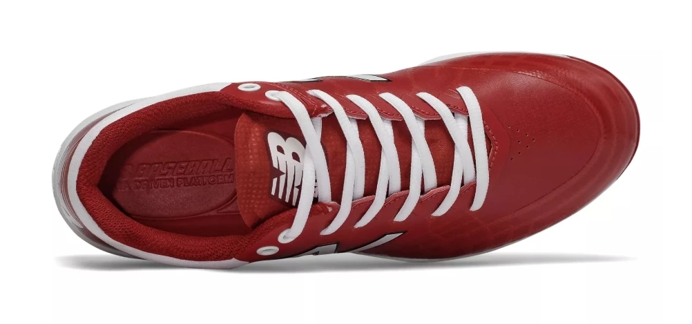 New Balance 4040v5 Metal Spikes – Cardinal/White (L4040MW5) 5 New Balance 4040v5 Metal Spikes – Cardinal/White (L4040MW5) - Image 3