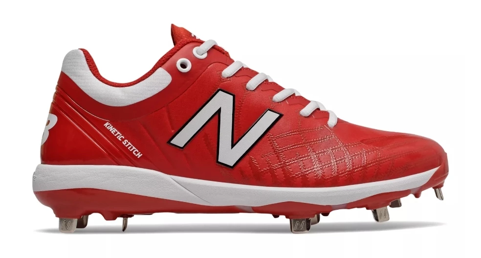 New Balance 4040v5 Metal Spikes – Red/White (L4040TR5) 3 New Balance 4040v5 Metal Spikes – Red/White (L4040TR5)