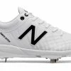 New Balance 4040v5 Metal Spikes – White/Black (L4040TW5) -Baseballism shop products l4040tw5 1