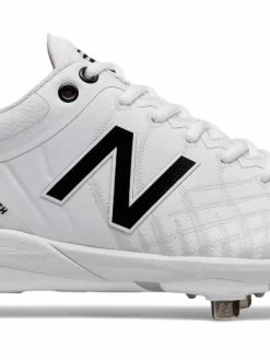 New Balance 4040v5 Metal Spikes – White/Black (L4040TW5)