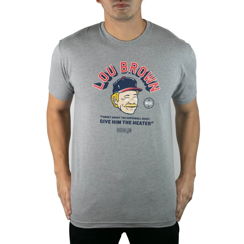 Baseballism – Lou Brown T-Shirt (Men’s) 3 Baseballism – Lou Brown T-Shirt (Men’s)